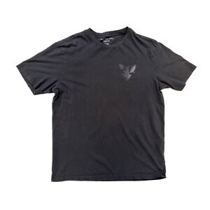 American Eagle TShirt Mens Medium Black‎ Super Soft Standard Fit Graphic Tee Y2K